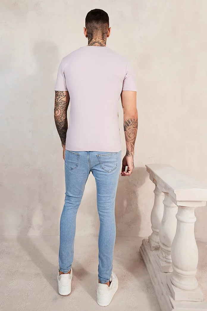 Super Skinny Jeans With All Over Rips | boohooMAN USA Super Skinny Jeans With All Over Rips | boohooMAN USA